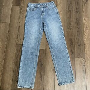 Superdown Light Mid Rise Mid Blue Wash‎ Denim Jean